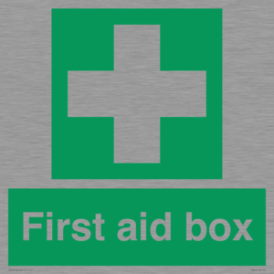 first aid box